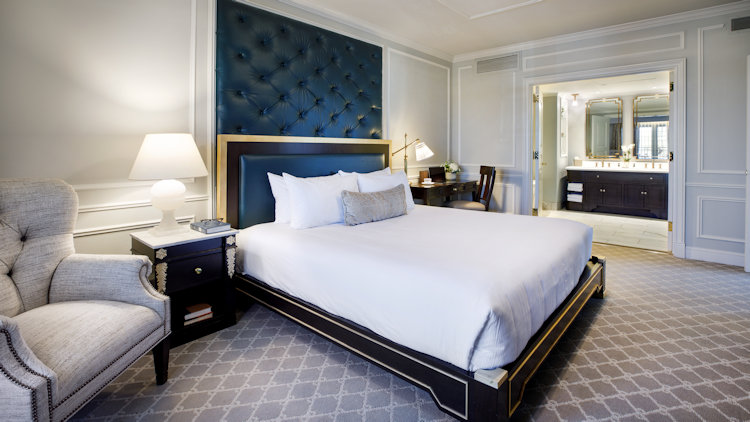 Carmichael Hotel guest room